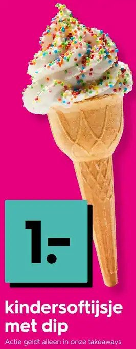HEMA kindersoftijsje met dip Angebot
