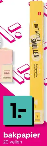 HEMA bakpapier Angebot