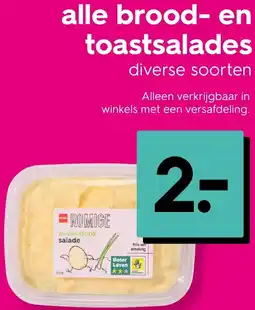 HEMA alle brood- en toastsalades Angebot