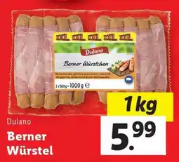 Lidl BERNER WÜRSTEL Angebot