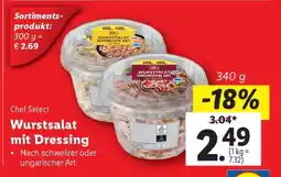 Lidl Wurstsalat mit Dressing Angebot
