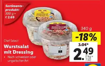 Lidl Wurstsalat mit Dressing Angebot