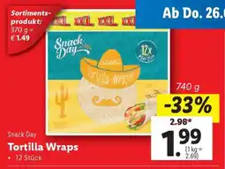 Lidl Tortilla Wraps Angebot