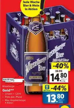 Lidl Wieselburger Gold Angebot