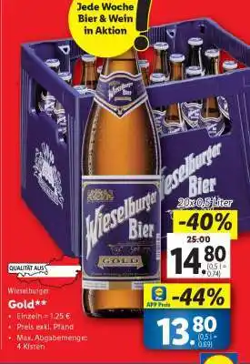 Lidl Wieselburger Gold Angebot