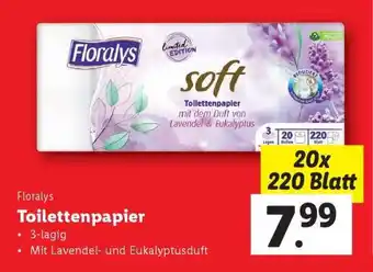 Lidl Florays Toilettenpapier Angebot