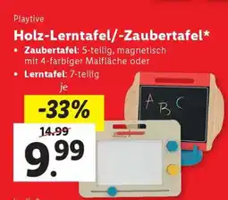 Lidl Holz-Lerntafel/-Zaubertafel Angebot