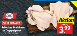 Lidl WIESENTALER Frisches Maishendl im Doppelpack Angebot