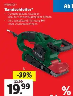 Lidl PARKSIDE Bandschleifer Angebot