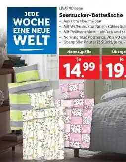 Lidl Seersucker Bettwäsche Angebot