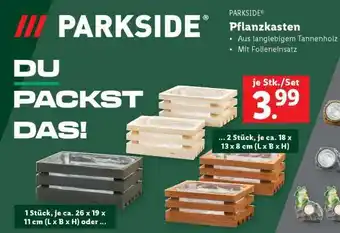 Lidl PARKSIDE Pflanzkasten Angebot
