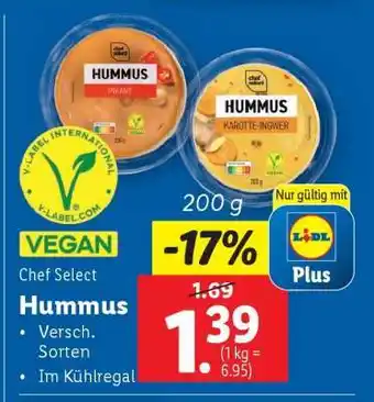 Lidl Hummus Angebot