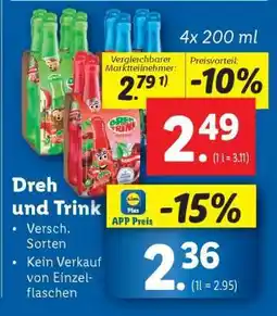Lidl Dreh und Trink Angebot