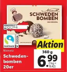 Lidl Niemetz Schwedenbomben 20er Angebot