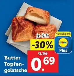 Lidl BUTTER-TOPFENGOLATSCHE Angebot