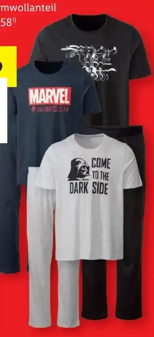Lidl Herren Pyjama-Set Angebot