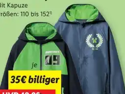 Lidl Kinder Windjacke Minecraft Angebot