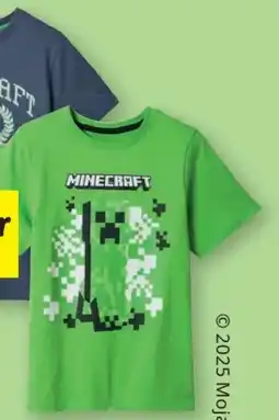 Lidl Kinder T-Shirt Minecraft Angebot