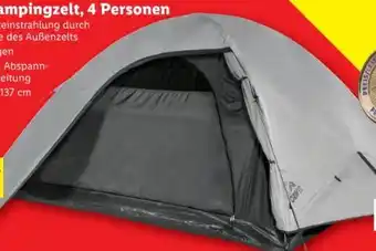 Lidl Crivit Verdunkeltes Campingzelt Angebot