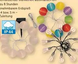 Lidl Livarno Home Solar-Sommerlichterkette Angebot