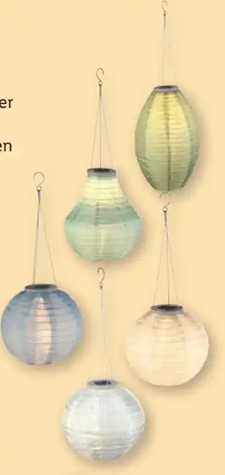Lidl Livarno Home Solar-LED-Lampion Angebot