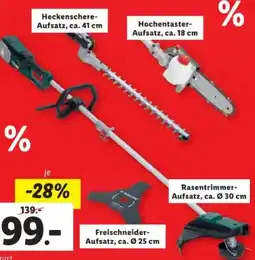 Lidl Parkside 4-in-1-Akku-Kombigerät Angebot