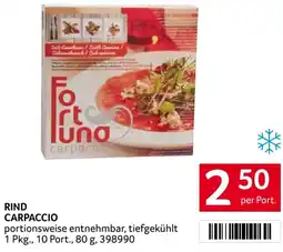 Transgourmet Rind carpaccio Angebot