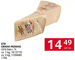 Transgourmet Gta grana padano Angebot