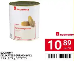 Transgourmet Economy Delikatess Gurken 9/12 Angebot
