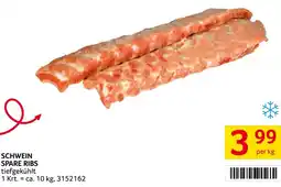 Transgourmet Schwein Spare Ribs Angebot