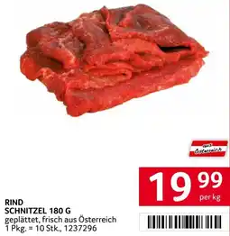 Transgourmet Rind Schnitzel Angebot