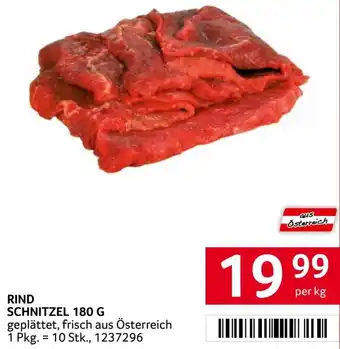 Transgourmet Rind Schnitzel Angebot