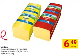 Transgourmet Milram Gouda, Edamer Angebot