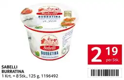 Transgourmet Sabelli Burratina Angebot