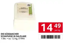 Transgourmet Die Käsemacher Schafkäse in Salzlake Angebot