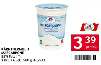 Transgourmet Kärntnermilch Mascarpone Angebot