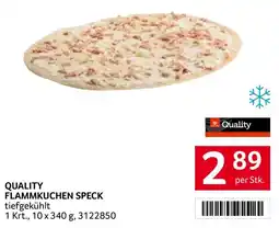 Transgourmet Quality Flammkuchen Speck Angebot