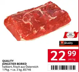 Transgourmet Quality jungstier beiried Angebot