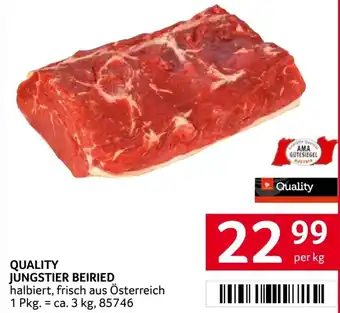 Transgourmet Quality jungstier beiried Angebot