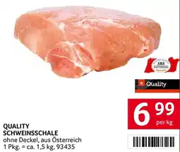 Transgourmet Quality schweinsschale Angebot