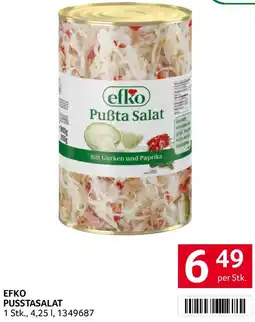 Transgourmet Efko pusstasalat Angebot