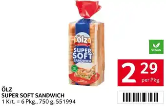 Transgourmet Ölz super soft sandwich Angebot