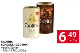 Transgourmet Caotina schokolade drink Angebot