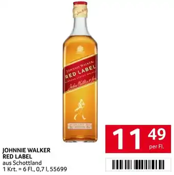 Transgourmet Johnnie Walker Red Label Angebot