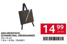 Transgourmet Mini kreidetafel schwarz inkl. kreidemarker Angebot