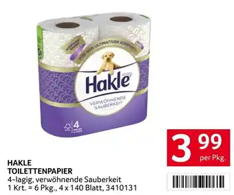 Transgourmet Hakle toilettenpapier Angebot