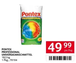 Transgourmet Pontex professional universalwaschmittel Angebot