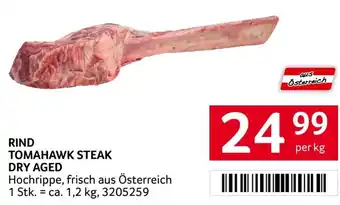 Transgourmet Rind Tomahawk Steak Dry Aged Angebot