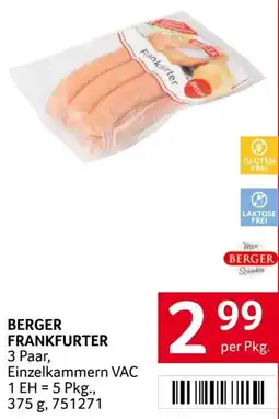 Transgourmet Berger Frankfurter Angebot