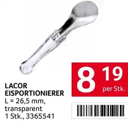 Transgourmet Lacor Eisportionierer Angebot